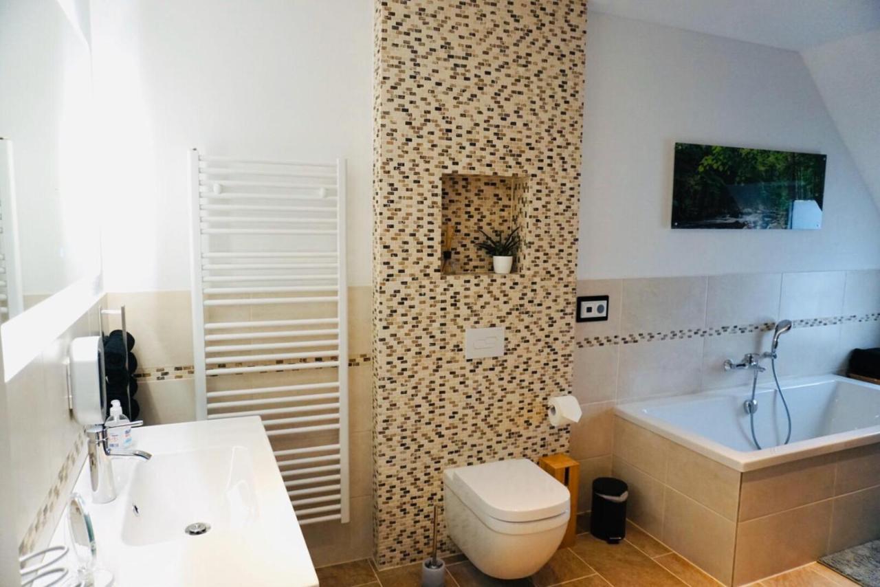Fewo26 Im Sagenharz - Stilvolles Family-Apartment, 2 Sz, Klimaanlage, Wlan, Netflix & Free Parking Thale Extérieur photo